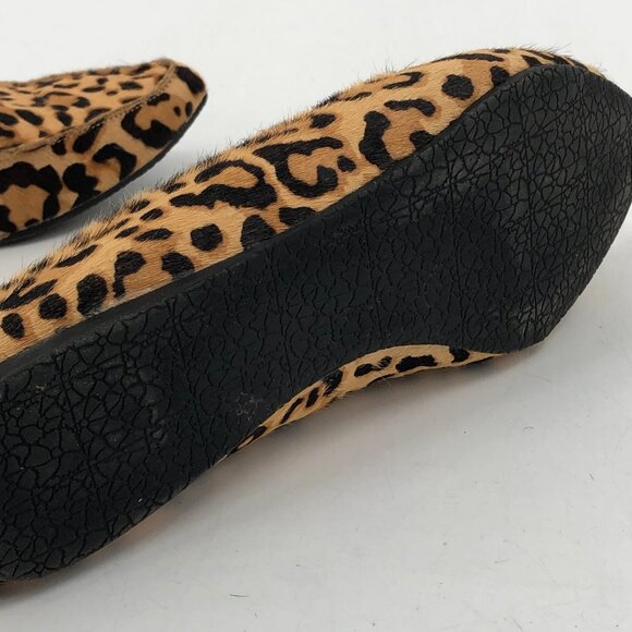 Steve Madden Tan/Black Animal Print Flats & Loafers | Pointed Toe - Picture 4 of 7